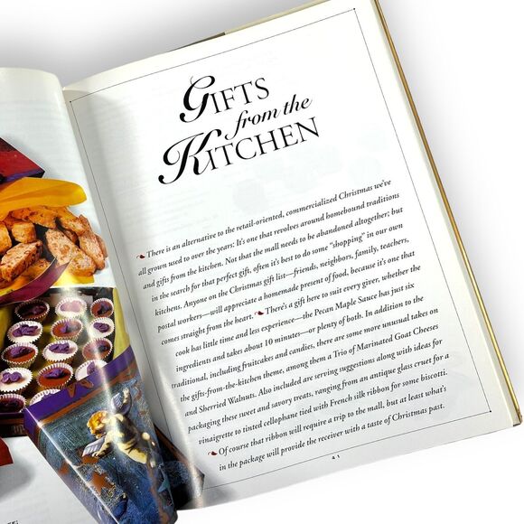 Bon Appetit Christmas: Party Entertaining Cookbook Book Hardcover w/ DJ *FLAWS* - Picture 12 of 16